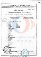 Приложение №0875893 для сертификата соответствия 1925922